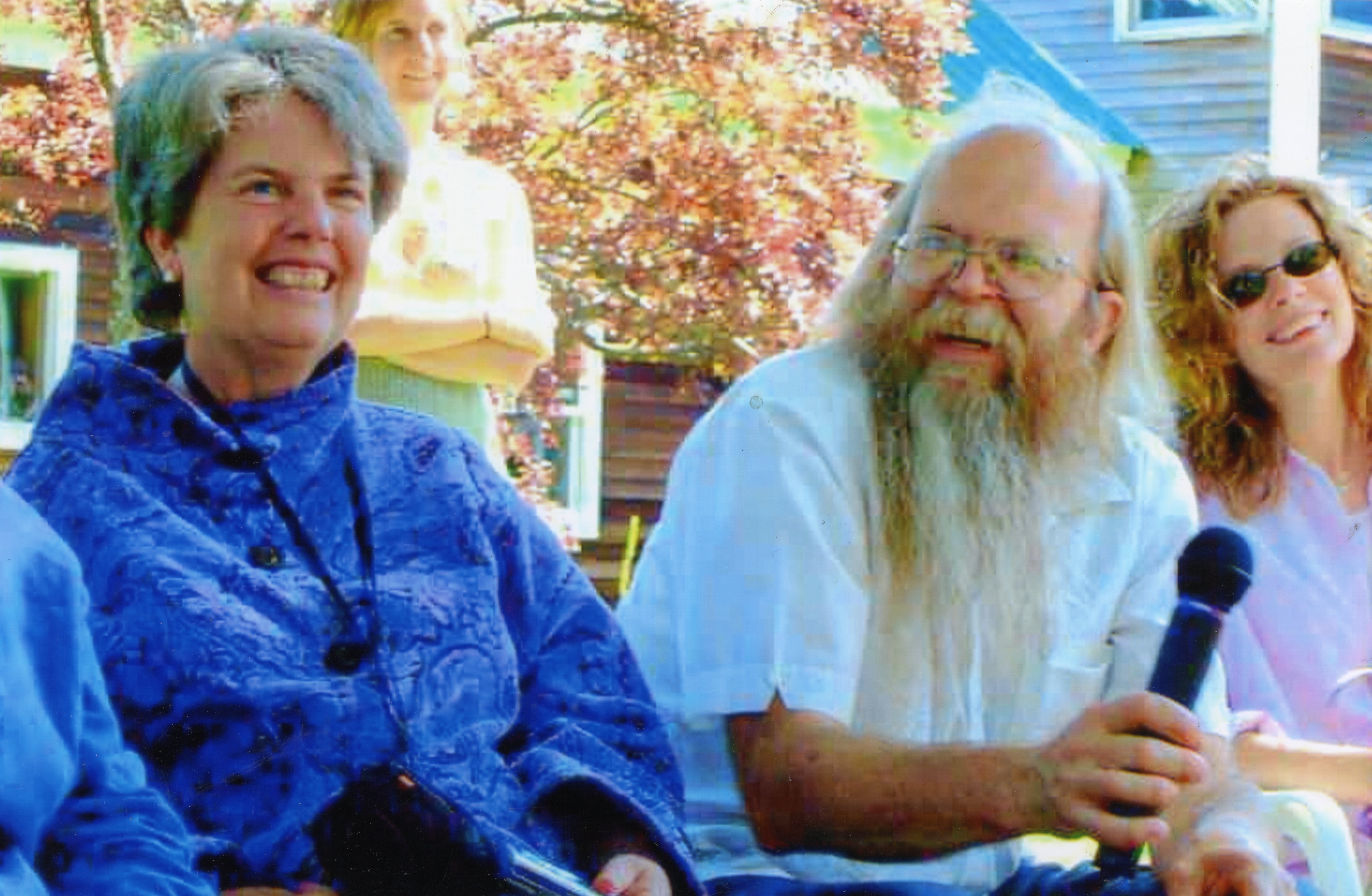 Ann Stark at Liana's wedding