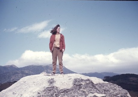 Ann Stark on Colorado mountain