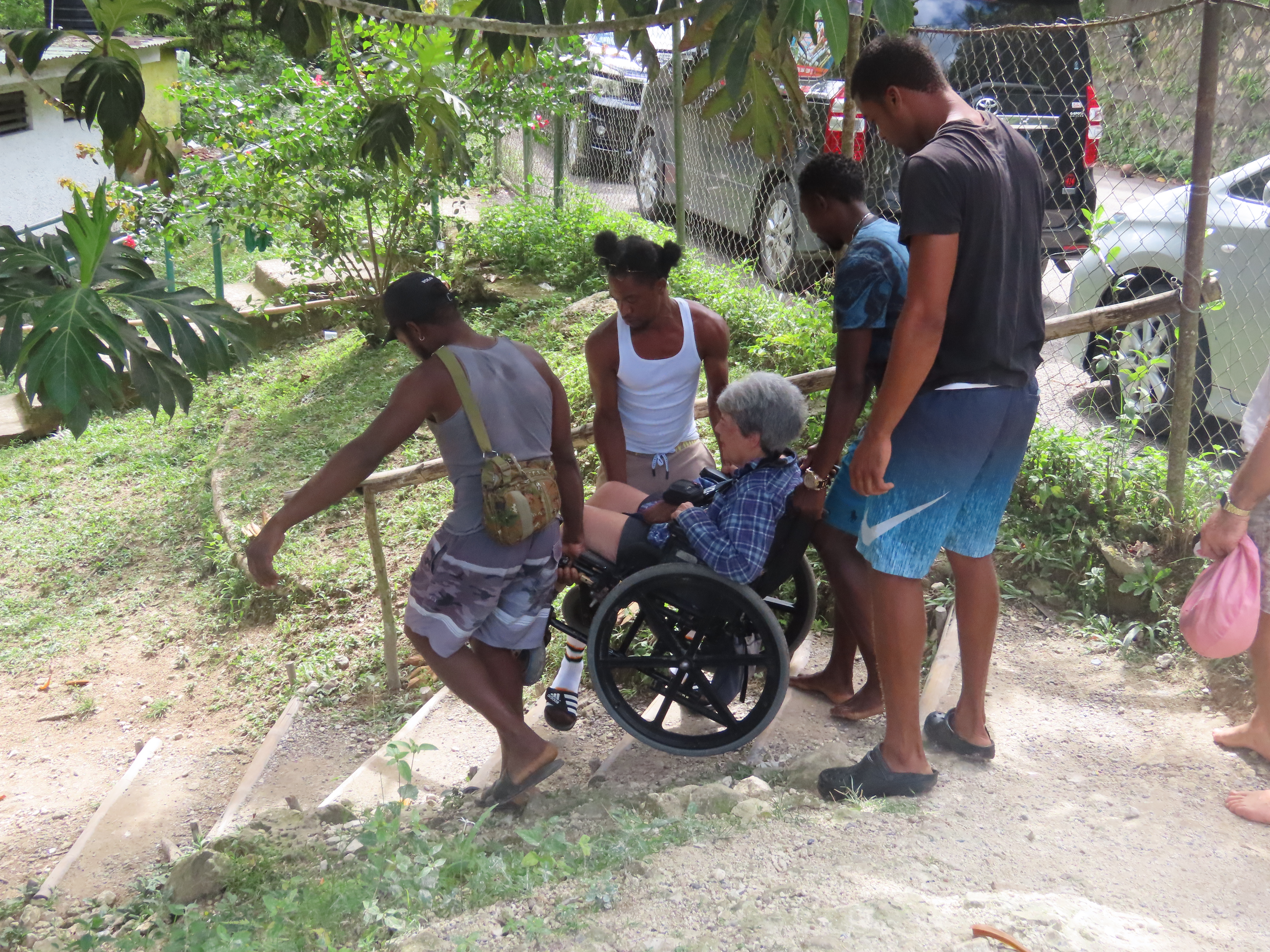 Ann Stark taking steps down to Jamaican raft trip